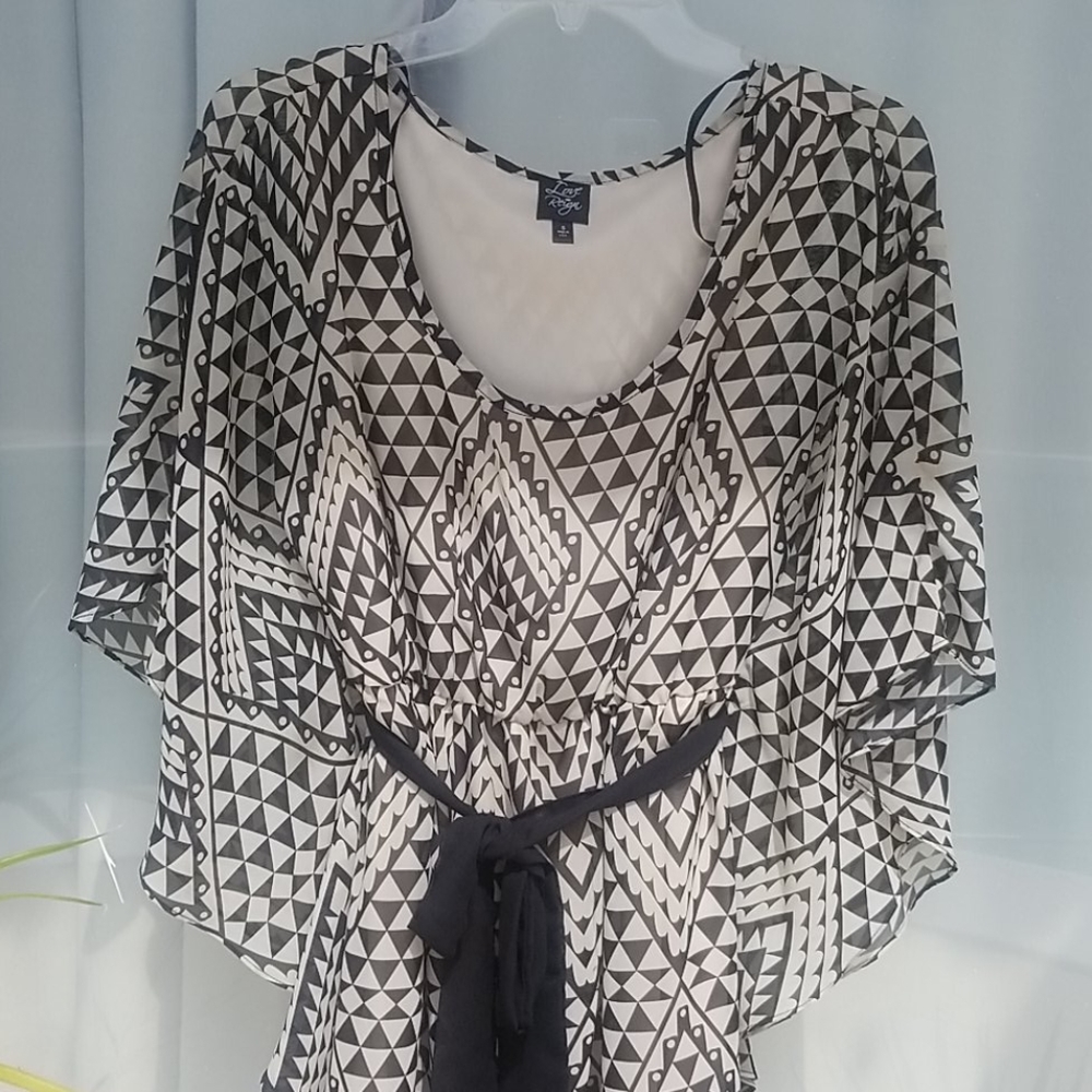 Black and white dress